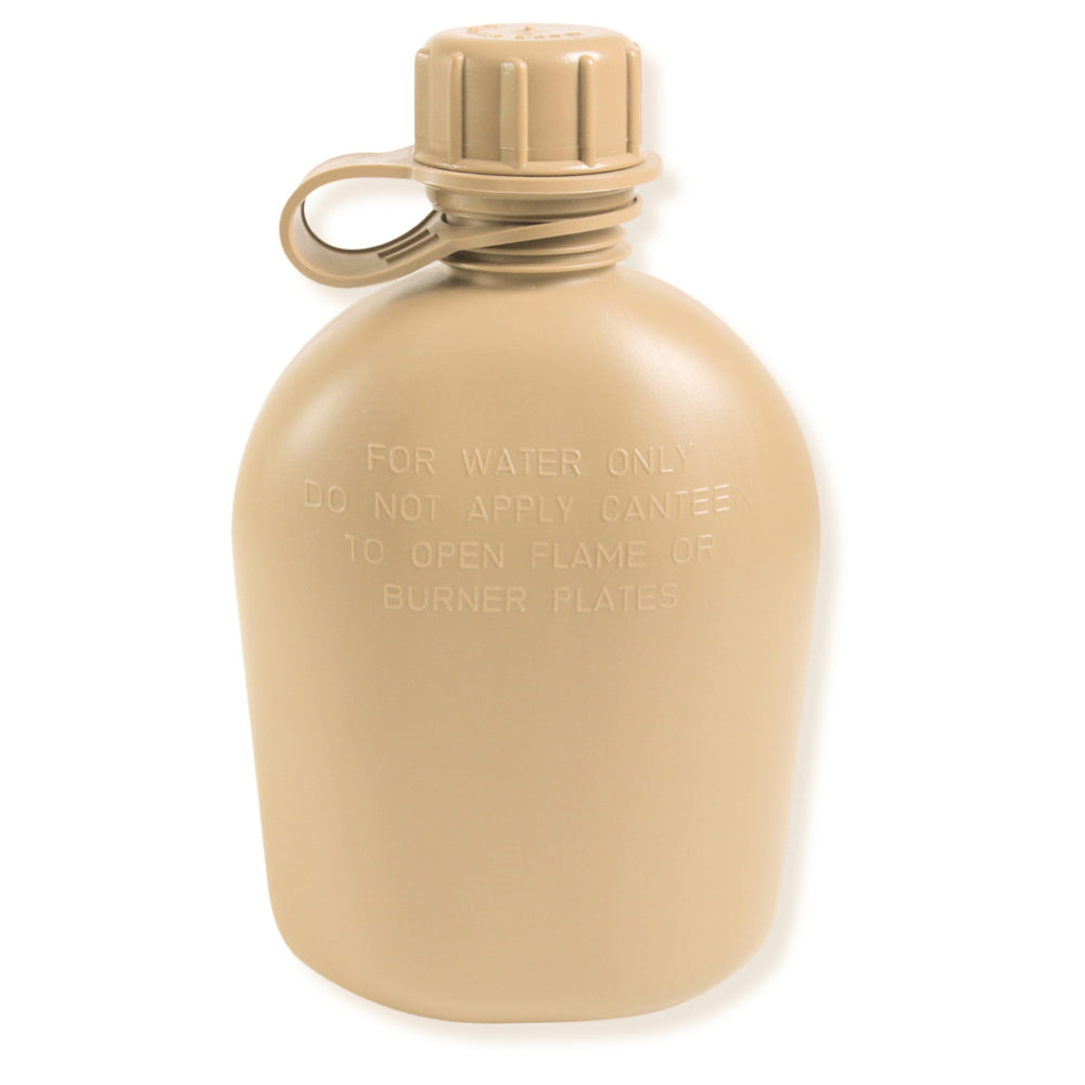 M MCGUIRE GEAR GI durable 1qt canteen with rugged construction for outdoor hydration.