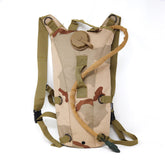 MMCGUIRE GEAR hydration pack front view with easy-access drinking tube for on-the-go hydration.