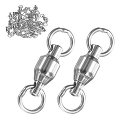 M METERXITY ball-bearing swivels showing smooth rotation for freshwater and saltwater use