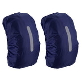 M METERXITY rain cover for 30-40L backpacks with vertical reflective strap.