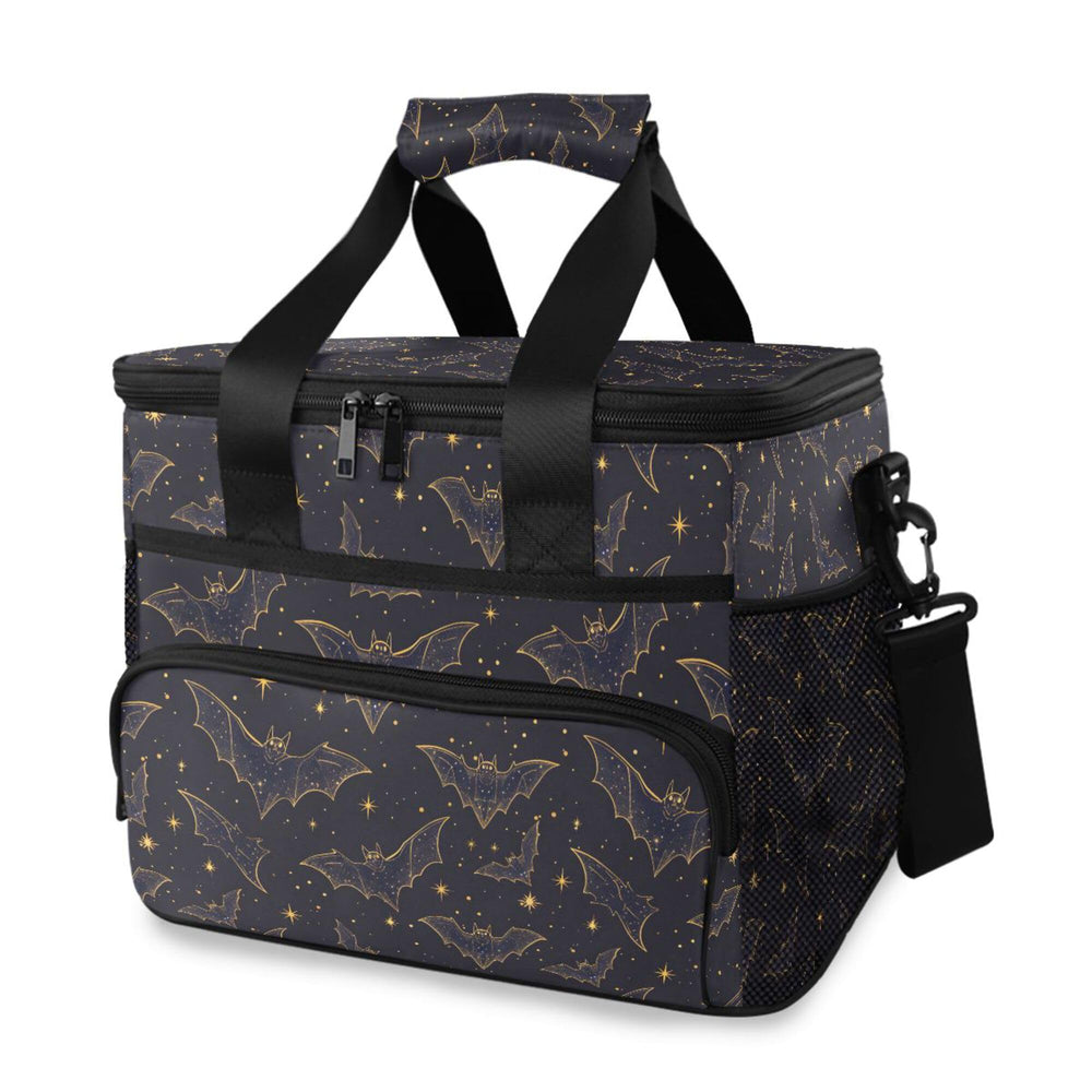 MNSRUU cooler bag bats-stars design for stylish lunch transport