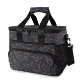 MNSRUU cooler bag bats-stars design for stylish lunch transport