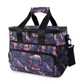 MNSRUU cooler bag with Gothic skull butterfly graphic, stylish lunches on the go