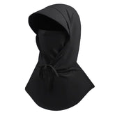 MNVXBSOI cooling balaclava showing sun protection and UV shield for face and neck
