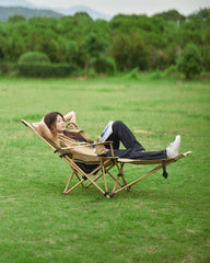 MOBI GARDEN footrest detachable extension for extended leg support.