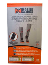 Mobile Warming Merino Heated Socks provide toe warmth for cold-weather outings