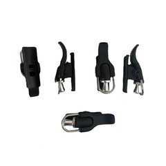 Two triggers shown together for surf fishing