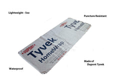 Modern Grizzly Tyvek ground sheet highlights waterproof and tear resistance