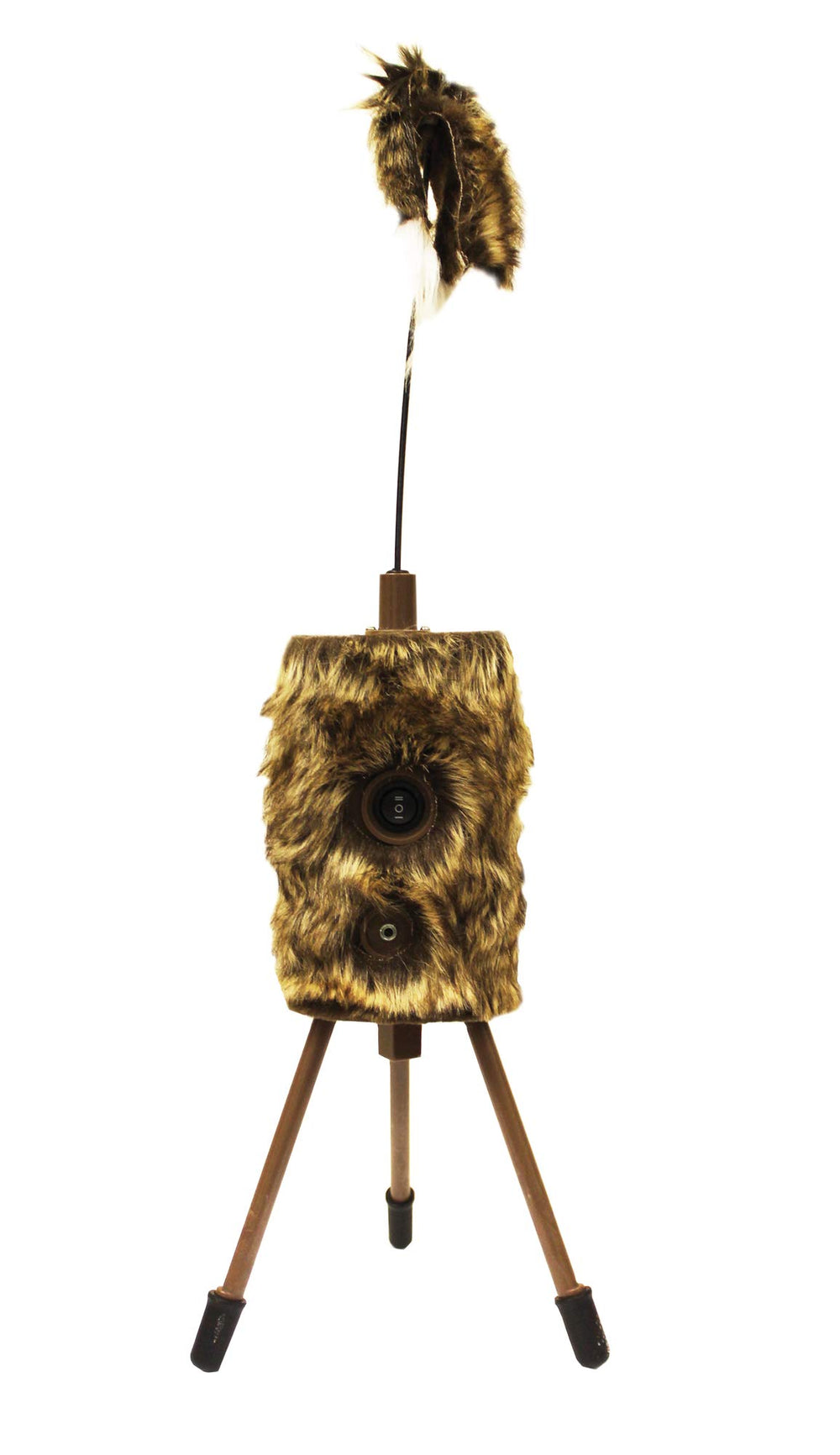 MOJO Outdoors Critter predator decoy topper in motion for coyotes and bobcats