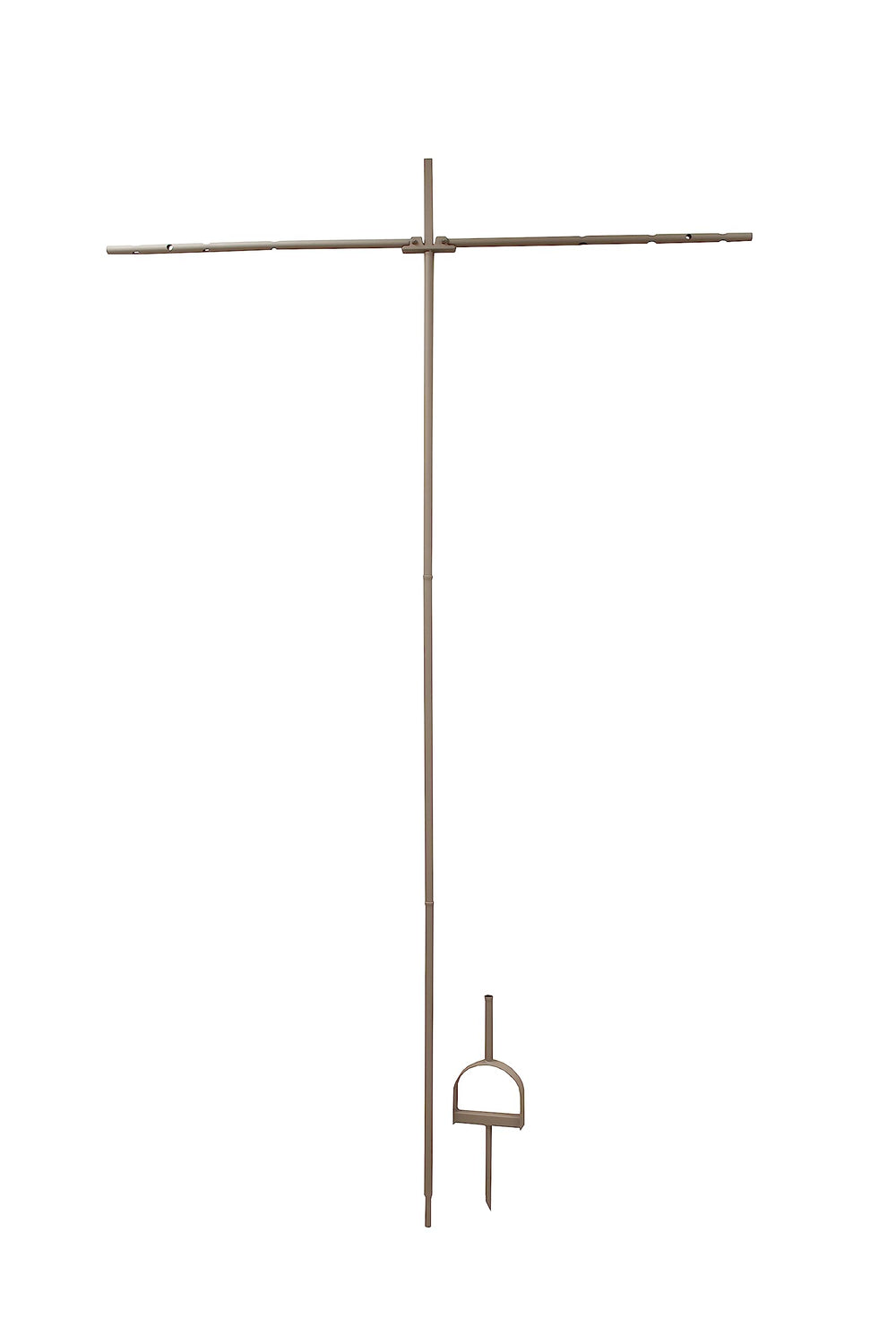 MOJO Outdoors Dove Tree Mounting Pole enables stable, tall decoy displays.