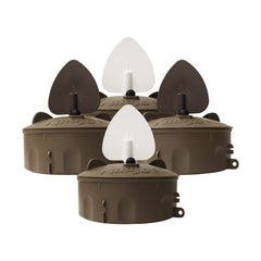 MOJO Outdoors Flock A Flicker 2 side-wings extended highlight flash/strobe capability for realism.