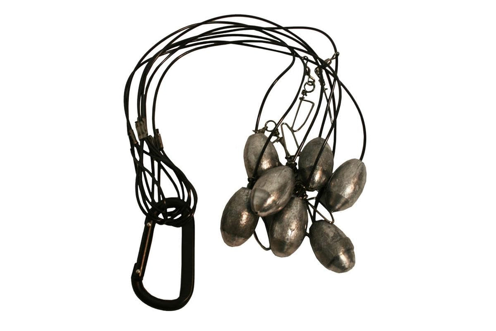 MOJO Outdoors Texas-Style Decoy Rig pack shows portable, tangle-free setup for duck hunting