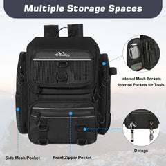 Detach bait binder on MoKo fishing backpack