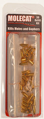 MOLECAT 30-piece refill kit prepares your trap with fresh cartridges and scent-free bags