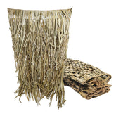 Momarsh Blind Grass Sheets camouflage setup on a blind, enhancing field concealment.