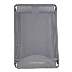 Momarsh duramesh-fabric-drains-liquids demonstrates quick drying and hygienic crate-cleaning.