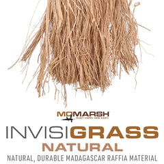 Momarsh InvisiGrass color options help blend with marsh and shoreline backgrounds