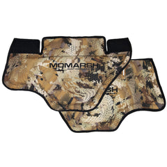 Momarsh Versa Vest flotation panel provides buoyancy for safer water retrieves.