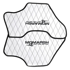 Momarsh Versa Vest replacement panel white with hook-and-loop for easy swapping.