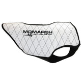 Momarsh Versa Vest replacement panel close-up showing secure Velcro fit for reliability.