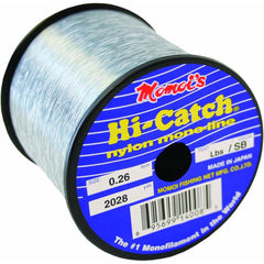 Momoi 14120 Hi-Catch reel capacity benefit from smaller diameter and stronger line.