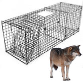 Mondogreet heavy-trap 59x20x22 assembled, rugged steel for safe humane capture.