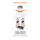 Moneysworth & Best suede-nubuck protector bottle protecting footwear from stains and water