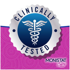 Monistat gel bottle ready for quick daily application and reliable friction protection