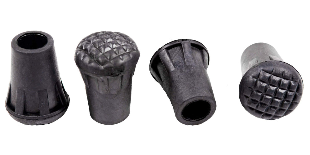 Mons Peak IX replacement rubber tip four-pack for trekking poles.