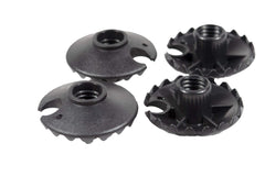 Mons Peak IX screw-on basket for pole tips provides secure fit during hikes