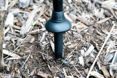 Mons Peak IX universal carbide tip for 12 mm poles enhances grip on rugged terrain.