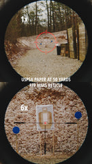 Monstrum Archangel ED windage and elevation dials enable precise zeroing.