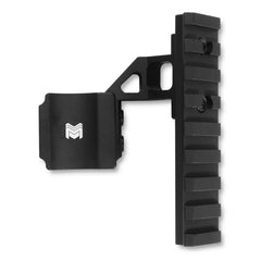 Monstrum canted 45-degree mount 4-slot configuration offers compact secondary sighting.