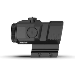 Monstrum Cyborg 3X Prism Scope front view for quick target focus.