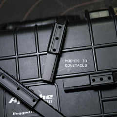 Monstrum dovetail to picatinny rail extension front promotes improved accessory alignment.