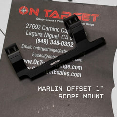 Monstrum Dual Ring Scope Mount with 1 inch rings for standard scopes
