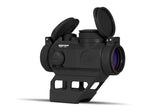 Monstrum Ghost red dot sight front view highlights quick targeting for close-range engagements.