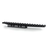 Monstrum low-profile dovetail to picatinny mount for quick optic upgrades on 11mm bases.
