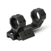 Monstrum Sidewinder scope mount for 34mm tubes ensures precise alignment.