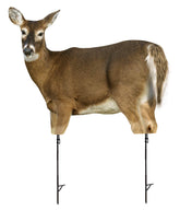 Montana Decoy Trixie doe decoy in field setup invites deer to approach within range.
