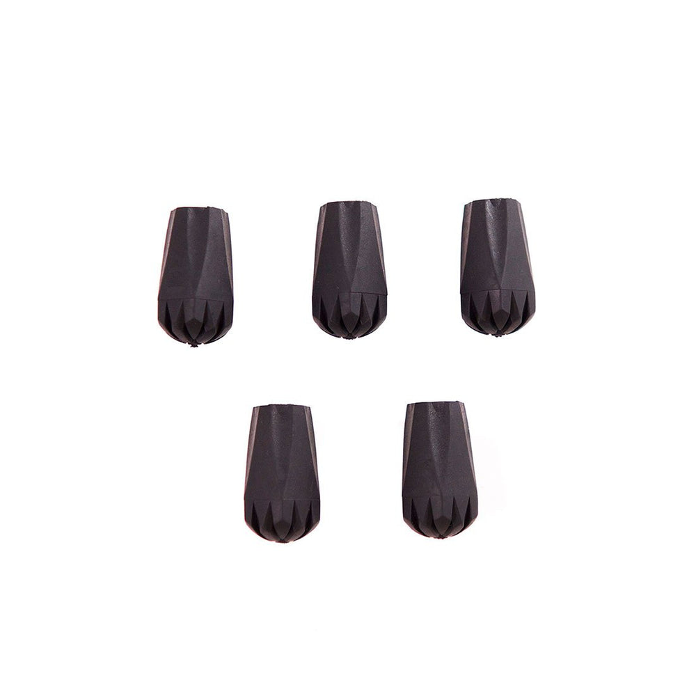 Montem trekking pole tip protectors shield metal tips on rugged trails.