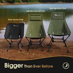 MOON LENCE chair hidden pillow pocket for customizable headrest comfort