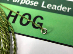 Moonlit Big Hog rigged for dries and small streamers in action.