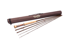 Moonshine Drifter II 7wt-9ft closeup cork for all-day comfort