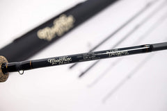 Moonshine Vesper cordura tube case protects your rod during travel.