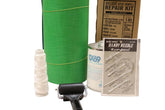 Moose Supply Deluxe vinyl repair kit marble colored colors for versatile fixes.