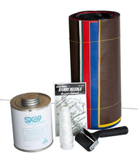 Moose Supply Vinyl Deluxe Repair Kit with 32oz glue for durable repairs.