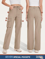 Moosehill cargo hiking pants hidden zip pocket secures small items while hiking.