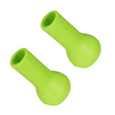 Moovul 2Pcs Green Fishing Rod Butt Cushion - front view