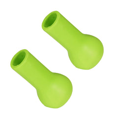 Moovul 2Pcs Green Fishing Rod Butt Cushion - front view